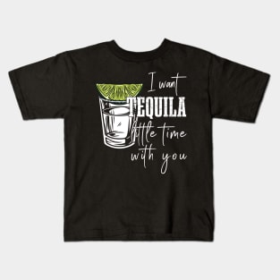 Tequila time with You Country Music Kids T-Shirt